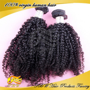 Grade 6A Full Cuticle 100% Unprocessed Virgin Russian Kinky Curly full fix hair